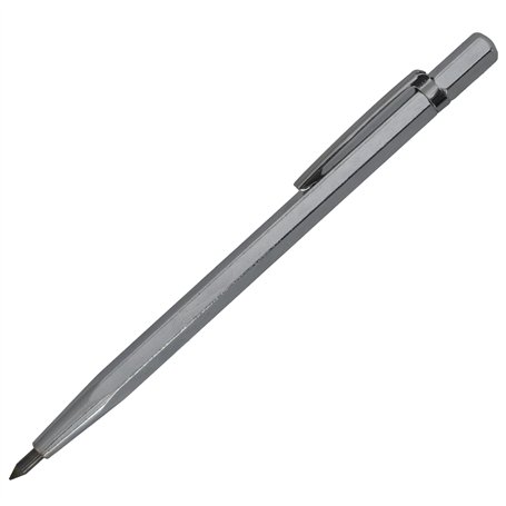 AERZETIX - C64992 - Stylo/marqueur pointe à tracer carrelage tôle pierre 140 mm - stylet découpe faïence - coupe-carreaux manuel