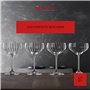 Spiegelau & Nachtmann, LifeStyle 4450178 Lot de 4 bols à cocktail en verre à coupe à champagne en cristal 310 ml