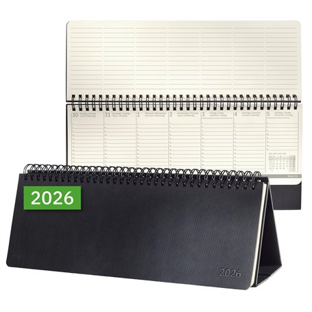 SIGEL C2680 Calendrier de bureau 2026