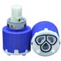 Schläfer | 480050-35mm cartouche de mitigeur cartouche de rechange en céramique pour bas monocommande à 2 pieds, Kerox, mitigeur