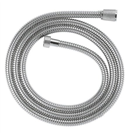 Flexible de douche - GROHE - VitalioFlex Metal - 2 m - Chromé - Résistant aux pliures