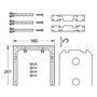 Grohe Set d'Affleurant Pièce Détachée 38957000 (Import Allemagne)