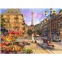 Ravensburger - 14683 3 - Puzzle - Promenade dans Paris - 500 Pièces