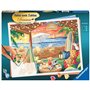 Ravensburger Peinture par numéros 20182 - Cozy Cabana - A partir de 14 ans