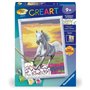 CreArt Kids 18x24cm Cheval dans le pré