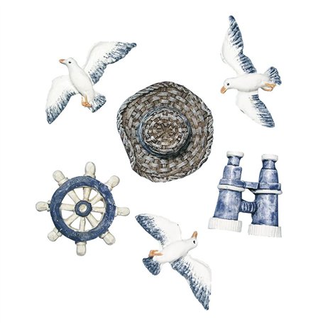 Rayher 8606600 objets en résine synthétique : épaves et débris