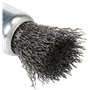 wolfcraft 2126000 - Brosse Pinceau en Fil d'Acier Ondulé - Diamètre 25 mm Longueur 25 Mm