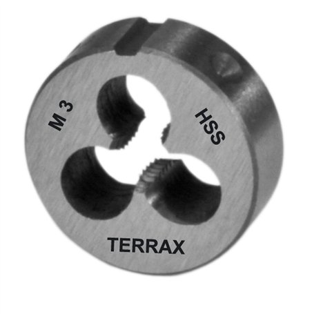 Ruko 22568 Terrax Filière de filetage DIN Ground M3