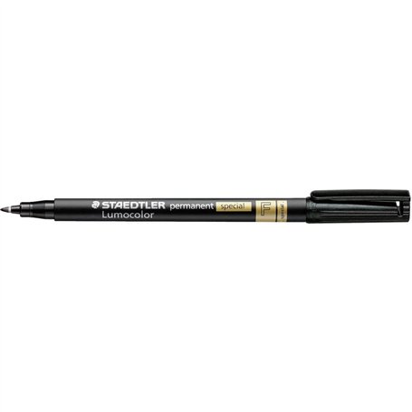 STAEDTLER Marqueur Lumocolor permanent spécial 319F Pte Fine Noir