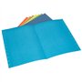 HMF 250460 Lot de 8 dossiers à suspendre, pour documents, format A4 31,4 x 24 cm, multicolore