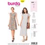 Burda Patron de Couture| Robe mini et midi – taille: 34-44 | Facile - idéal pour débuter