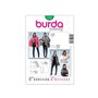 Burda B7313 Patron de Couture Cape 19 x 13 cm