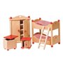 Goki - 51953 - Mobilier de Poupée - Meuble pour Poupée - Chambre des Enfants