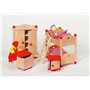 Goki - 51953 - Mobilier de Poupée - Meuble pour Poupée - Chambre des Enfants