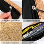 Online Trousse de qualité supérieure - Design en liège - Élégante pour garçons et filles - Avec fermeture éclair pratique - 1 co