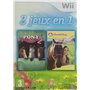 PACK 2 JEUX Wii PONY FRIENDS 2 + MON HARAS
