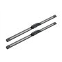 Bosch A893S - Balais d'essuie–glace Aerotwin - Longueur : 550/550 mm - 1 paire de balais avant, Noir