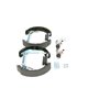 Bosch KS633 Kit Super Pro - Kit de frein à tambours arrière - 1 jeu complet prémonté