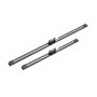 Bosch A006J - Balais d'essuie–glace Aerotwin - Longueur : 650/475 mm - 1 paire de balais avant, Noir