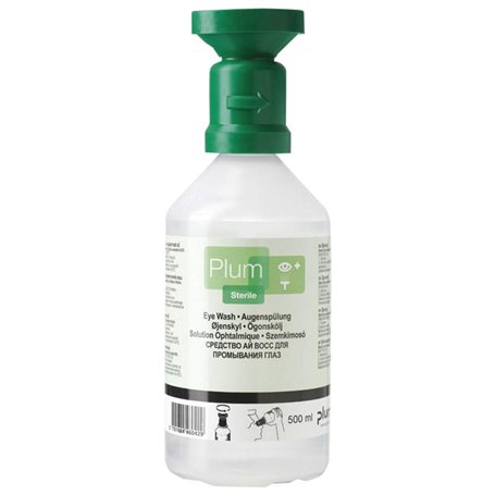 Plum DOU101-1 Bouteille de rinçage pour les yeux 500 ml