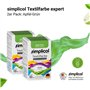 simplicol Teinture Expert : Votre Teinture Express en Machine ou en bassine - Paquet de 300g - Couleur Vert Pomme (Pack de 2)