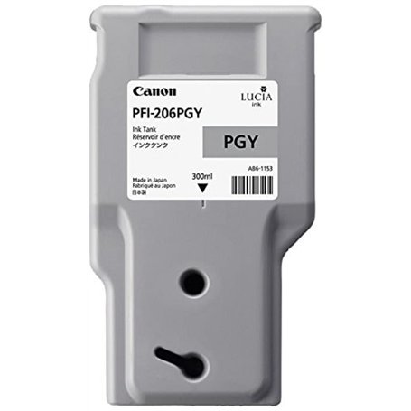 Canon PFI-206 PGY Réservoir d'encre pour Image Prograf IPF6400/IPF6450 Gris photo chiné