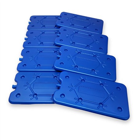 ToCi Lot de 8 blocs réfrigérants plats de 400 ml chacun