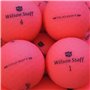 Wilson Staff Dx2 / Duo Soft Optix Balles de Golf - Lot de 24 - AAAAA – Selection Premium – Rose – Finition Mat – Lakeballs – Bal