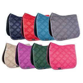 HKM 4057052151774 -Bologna-3900 Tapis de Selle Rose ponyviels.