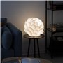 kwmobile Lampe Puzzle Suspension Plafond - Luminaire Abat-Jour Fleur avec Câble et Bague E27 - Lustre Chambre Salle à Manger Cui