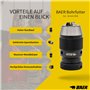 BaerCoil BAER Mandrin de perçage avec mandrin conique 0,2-16 mm – Cône : B 16 – auto-serrant – Marteau perforateur – Perceuse – 