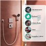 hansgrohe Raindance Alive Select S 24611670 Set de douche avec pommeau de douche à économie d'eau (EcoSmart, 3 types de jet dont