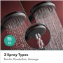 hansgrohe Raindance Alive Select S 24611670 Set de douche avec pommeau de douche à économie d'eau (EcoSmart, 3 types de jet dont
