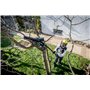 Metabo scie sans fil pour arbustes MS 18 LTX 15 – 18 V – Idéale pour la taille des arbres et des végétaux, vitesse de chaîne éle