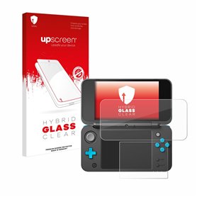 upscreen Protecteur d´Écran en Verre Trempé pour New Nintendo 2DS XL – Glass-Plastique 9H Dureté