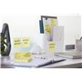 Post-it Z-Notes Autocollantes Super Sticky, Pack de 12 Blocs, 90 Feuilles par Bloc, 76 mm x 76 mm, Jaune Pastel - Feuillets Supe