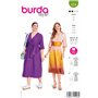 Burda style Patron de couture pour femme #5724 Robe midi avec effet enveloppant et robe avec ceinture Taille 36-48