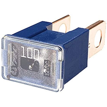 HELLA Fusible - Bloc fusible PAL série 1 - 100A - bleu - Fiche: Mâle - Quantité: 1 - 8JS 740 026-231