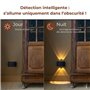 Almond Light Lampe Murale LED Aluminium avec Détecteur de Mouvement & Crépusculaire - Veilleuse Prise Automatique - Applique Plu