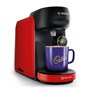 Tassimo Bosch FINESSE TAS16B3GB Machine à café à POD, 1400 W, 0,7 litre – Rouge