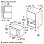 Bosch BFL523MB3F, Série 2, Micro-ondes, Encastrable, Noir