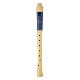 Flûte à bec Moeck 1021 - Flauto 1 - Soprano - Avec poignées baroques - Beige