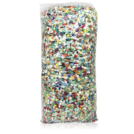com-four® Confettis aux Couleurs Vives 1000g - Confettis de Table pour Les fêtes - Décorations de fête pour Le Nouvel an ou Les