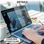 MyGadget Protection écran Mat compatible avec Apple MacBook Pro 13 Pouces M2 & Air 13" M1 Touchbar - Film HD Anti Reflets - Vitr