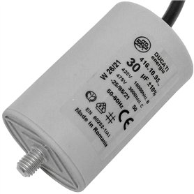 Condensateur du moteur 30µF 400V 45x70mm Fil 35cm Ducati 416.10.95 B 30uF