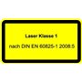 Kreuzlaser Kreuz Laser rot 650nm 5mW 45° 3-12VDC - 70104004