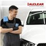 ALCLEAR 8201000 Kit d’Entretien Automobile Professionnel 4 Pièces avec Chiffon de Séchage en Microfibre, Chiffon Universel Doubl