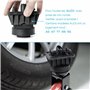 PLANGER® - Curby Pad - Coussin en Caoutchouc pour cric de Voiture (pour Certains modèles Audi) sur cric - Protège Les Voitures e