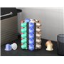 NewGround Designs Support pour Nespresso capsules (plus de 30 capsules) – Distributeur de capsules – Support de capsules, suppor