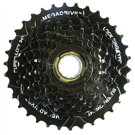 SunRace Mixte Mfm300-7 Speed 14-34t Black Freewheel Cassette pignon 7 vitesses